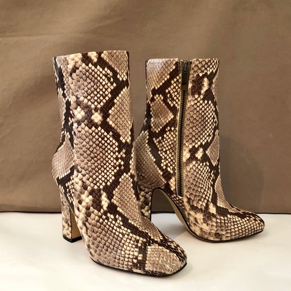 aldo snake booties